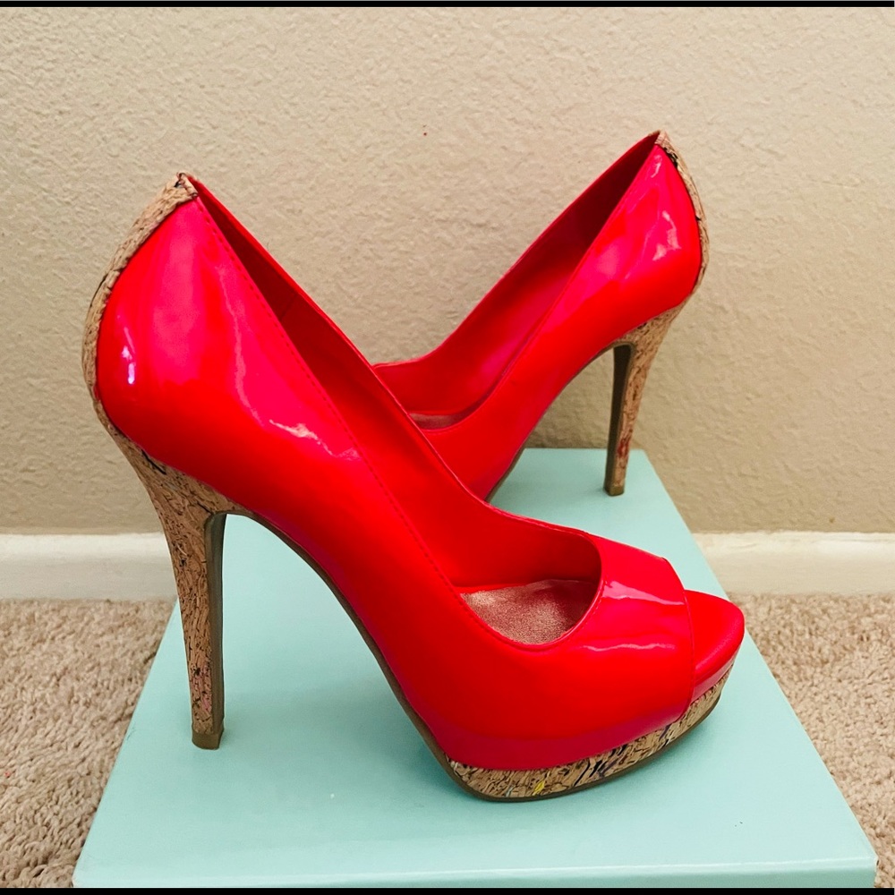 Red heels, JS by Jessica Simpson